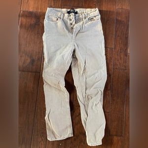 BDG Slim Straight Tan Jeans